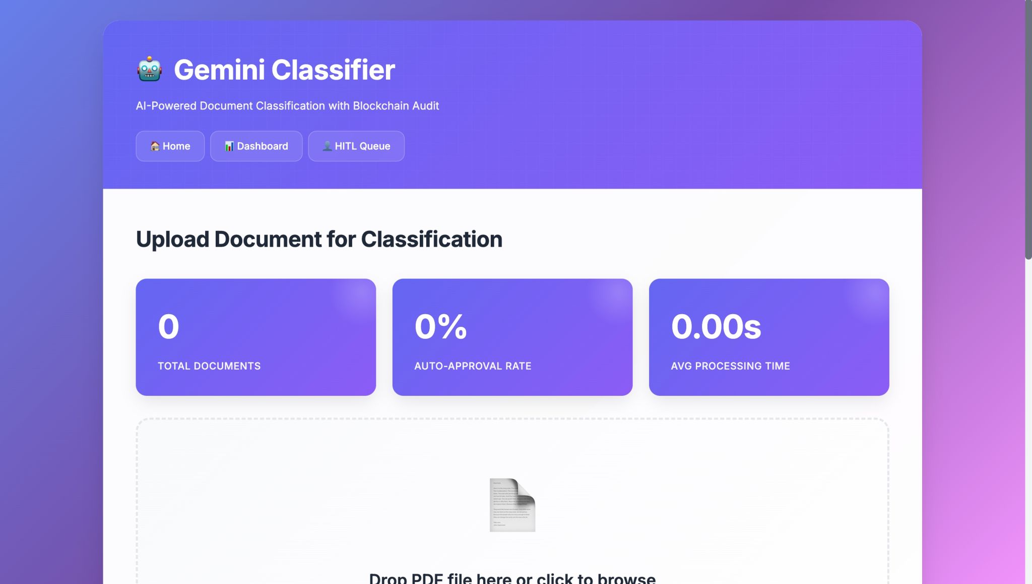 Document classifier